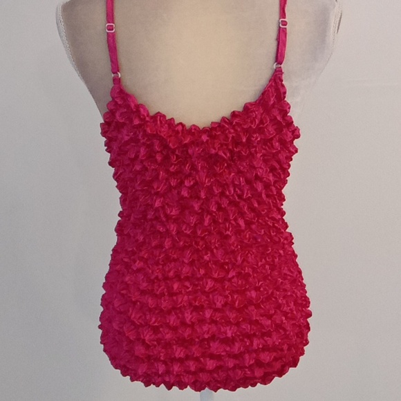 Large Hot Punch Ruched Tank - Picture 3 of 3